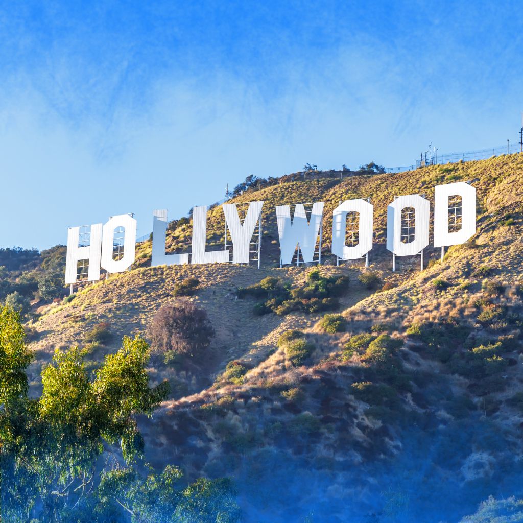 Hollywood Sign in Los Angeles California